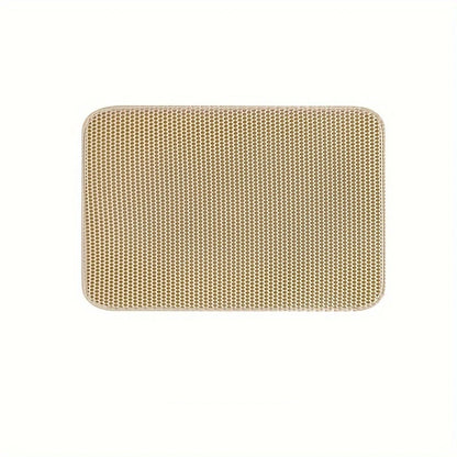 Pawfect Clean-Up – Non-Slip Cat Litter Trap Mat That Keeps Floors Spotless