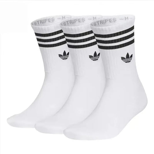 Original New Arrival Adidas Originals CREW SOCK 3PP Unisex Sports Socks  (3 Pairs)