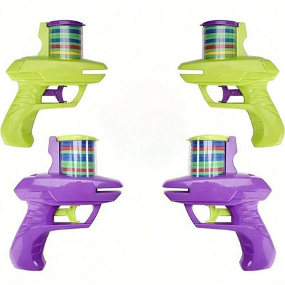 Foam Disc Launcher Handheld Shooting Toy – Safe Indoor & Outdoor Fun