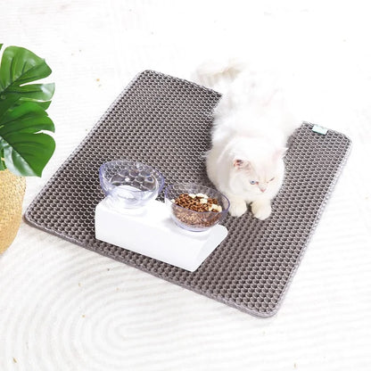 Pawfect Clean-Up – Non-Slip Cat Litter Trap Mat That Keeps Floors Spotless